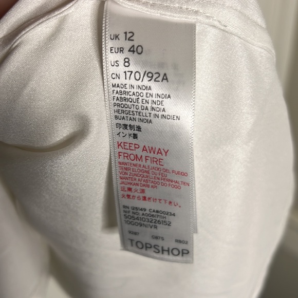 TOPSHOP POLKA-DOT STRAPPY MIDI DRESS - Picture 6 of 6